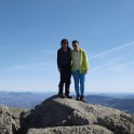 Kim and I on the summit.